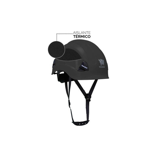 Casco Yako Steelpro Color Negro + Visor De Seguridad