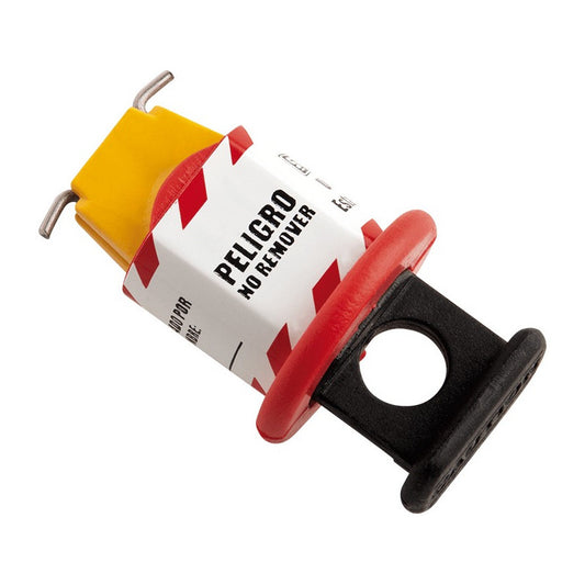 Bloqueo De Breaker Eléctrico Amarillo De 13 Mm