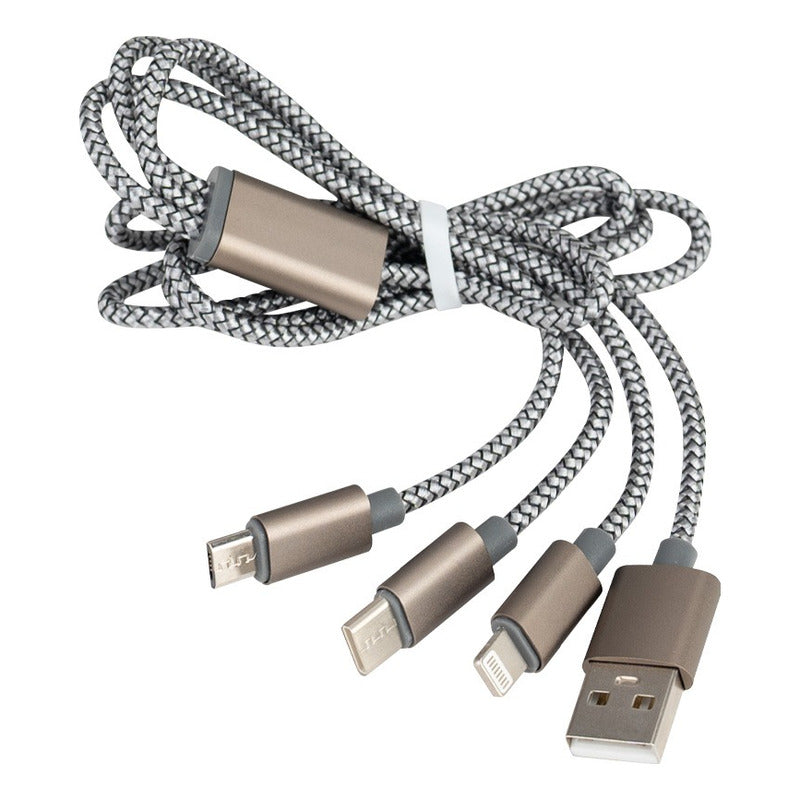 Cargador Con Multiples Terminales Pack 3 Unidades