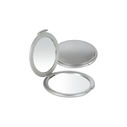 Espejos De Bolsillo Doble Plateado Pack 5 Unidades.