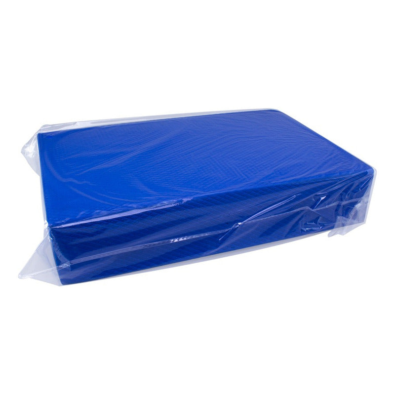 Ladrillo Rectangular Yoga Pilates Deportivo Azul 31x20x6 Cm.