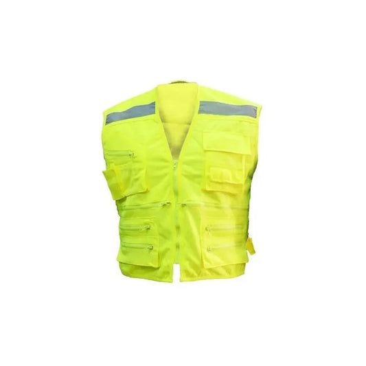 Chaleco Geólogo Poplin  Amarillo Flúor