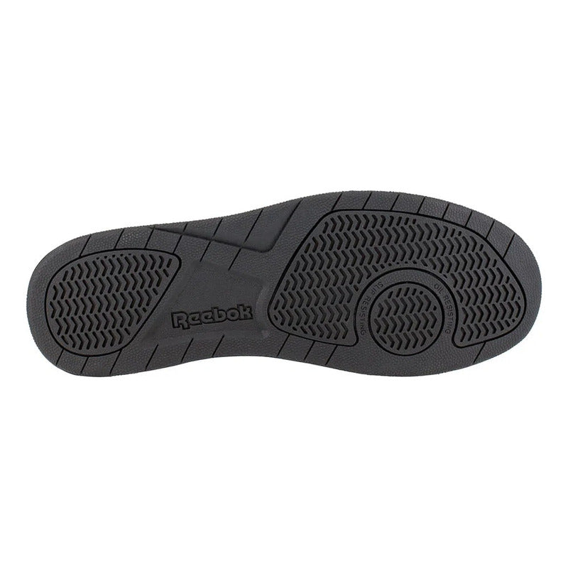 Zapatilla De Seguridad Reebok Hombre Caña Baja Negro/blanco