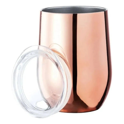 Vaso Mug Térmico Acero Inoxidable Encobrizado 350ml