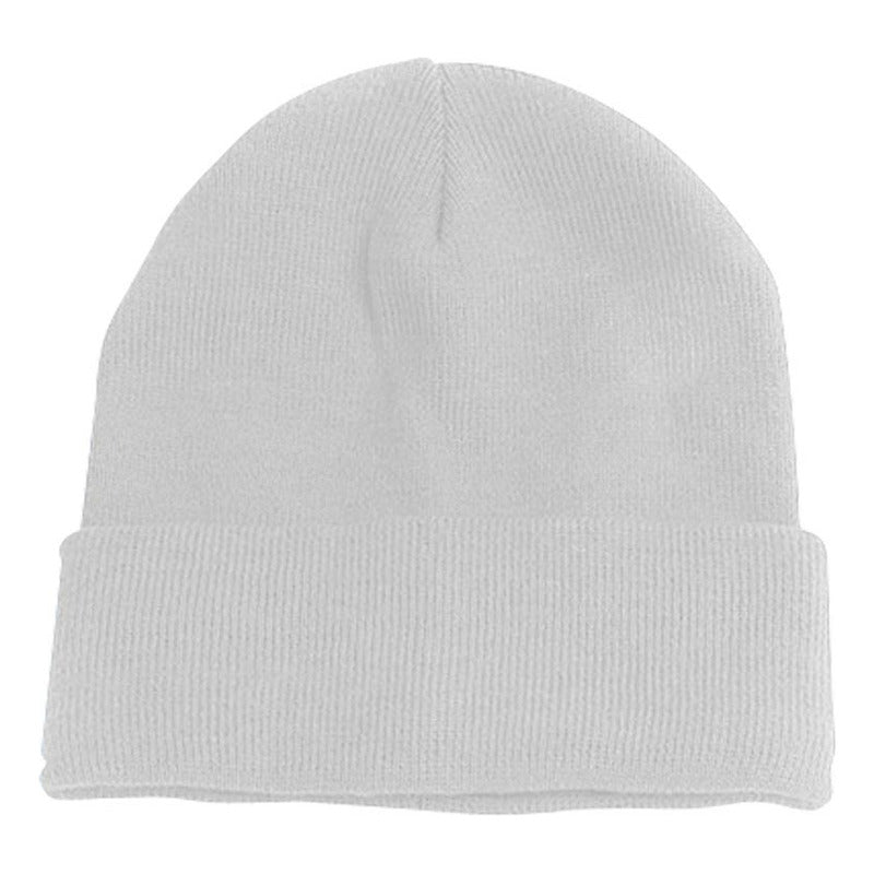Gorro De Lana Con Doblez