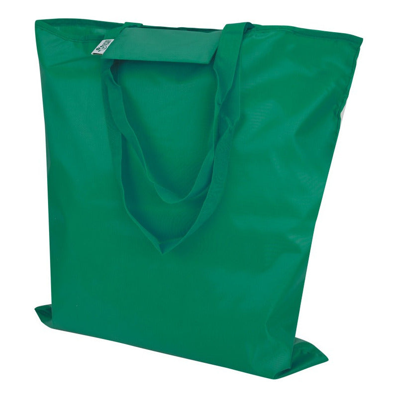 Bolsa De Compras Compactable En Tela Rpet Pack 5 Unds