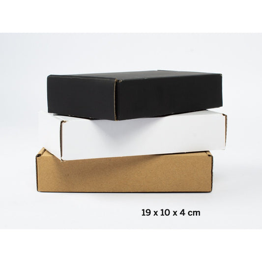 25 Cajas De Carton Autoarmable 19x10x4 Cm