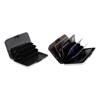 Porta-tarjetas Anti-clonación Rfid Con Power Bank, 2 Unds