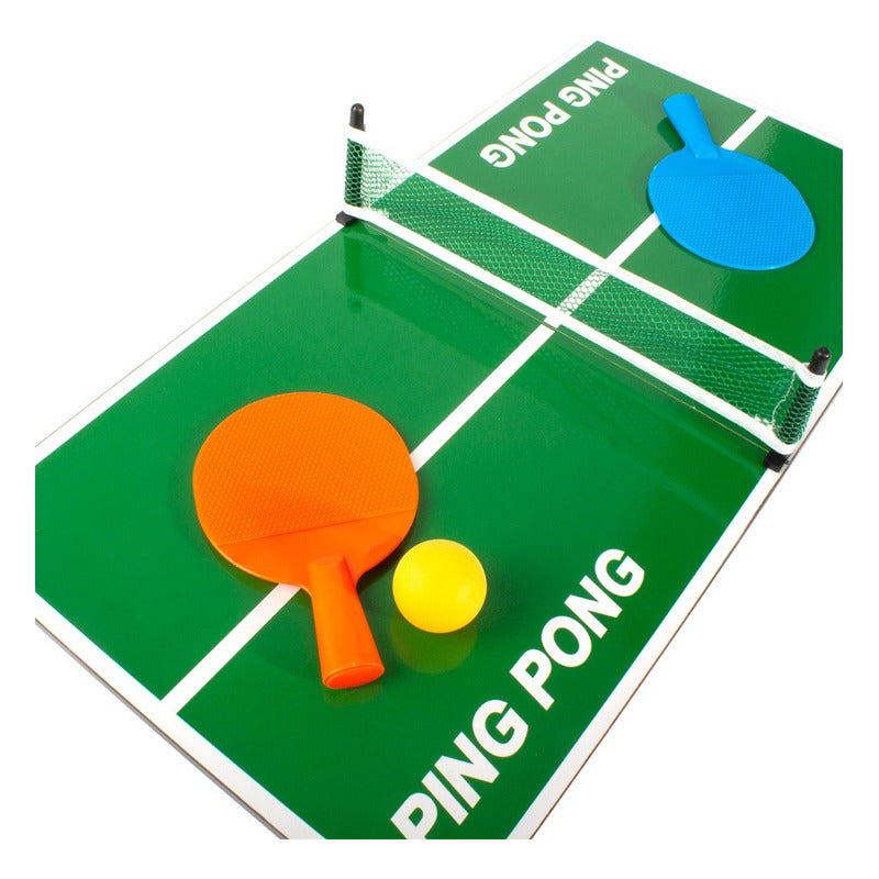Juego De Sobre Mesa Mini Ping Pong Portátil