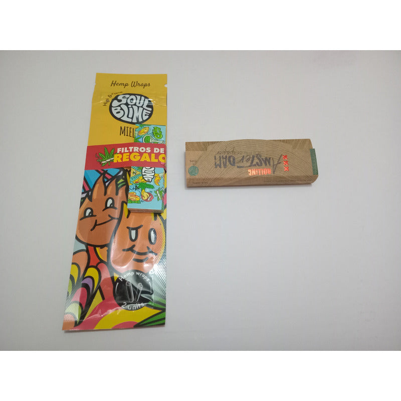 Soulblime Hemp Wrap + Filtros + Papelillos + Tips