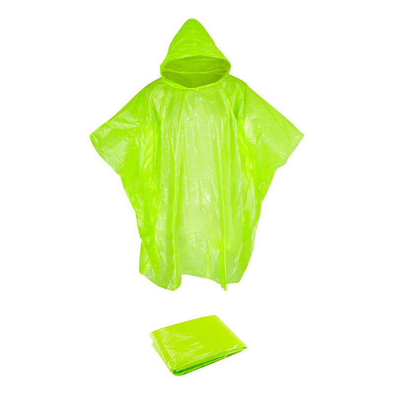 Capa De Agua Con Capucha Para Lluvia