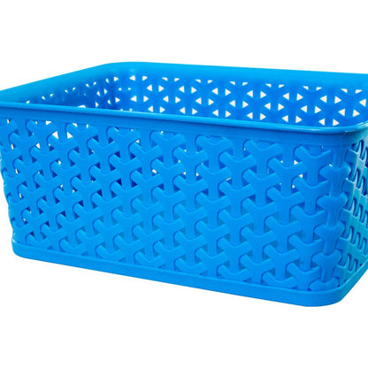 Canasto Plástico Apilable Capacidad 5 Litros. Pack 3 Unds