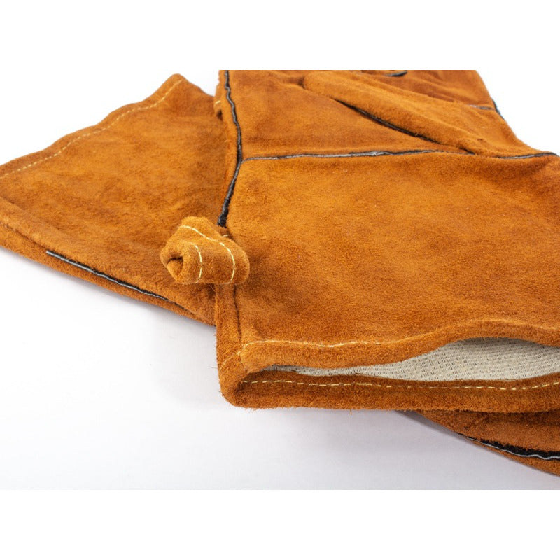Guantes De Cuero Gamuza Par Para La Parilla