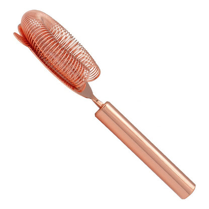 Set De Cóctel Metálico Color Cobre 5 En 1  Acero Inoxidable