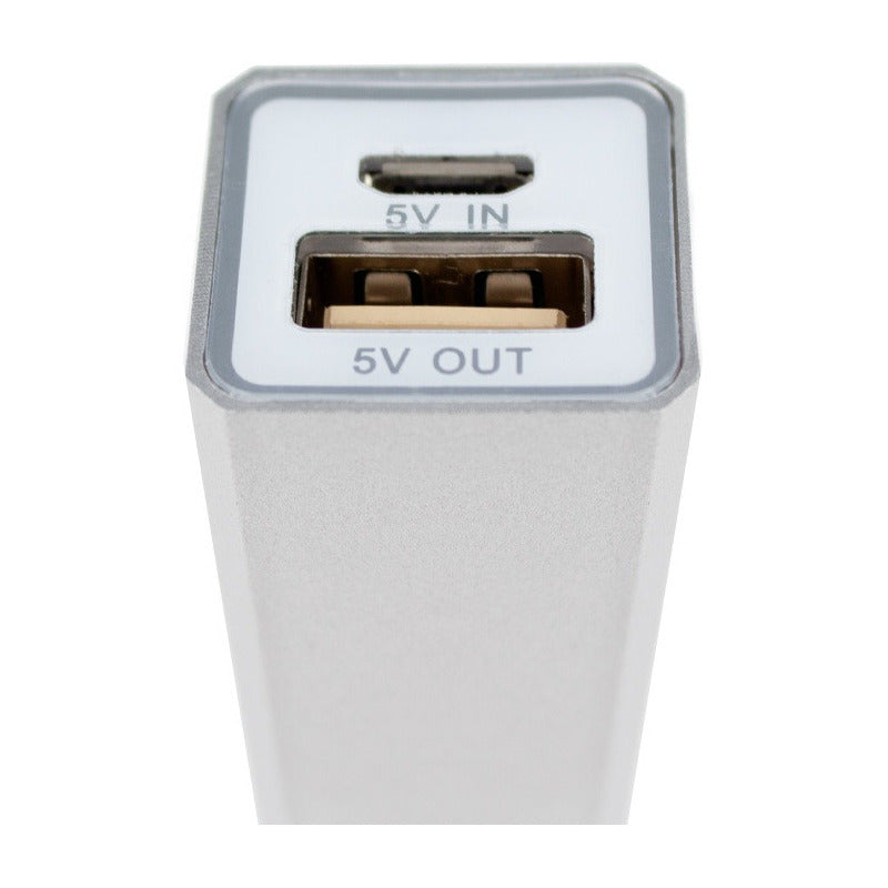 Cargador Power Bank Metálico 2200mah