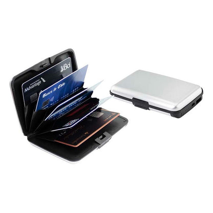 Porta-tarjetas Anti-clonación Rfid Con Power Bank, 2 Unds