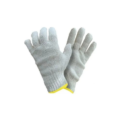Guante De Hilo Pigmentado 4 Hebras Grueso Pack 12 Pares