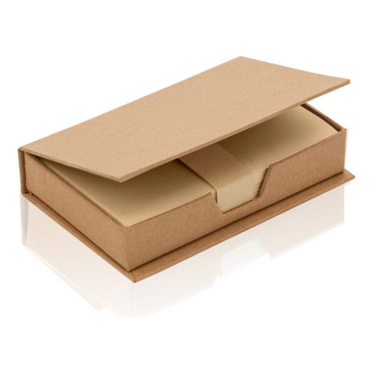 Taco de Notas Ecológico 180 Hojas en Caja de Cartón Kraft | Pack x6 Unidades