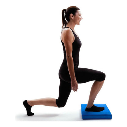 Ladrillo Rectangular Yoga Pilates Deportivo Azul 31x20x6 Cm.