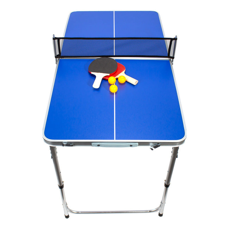 Mesa Mini Ping-pong Plegable 120 X 60 X 70cm Transportable